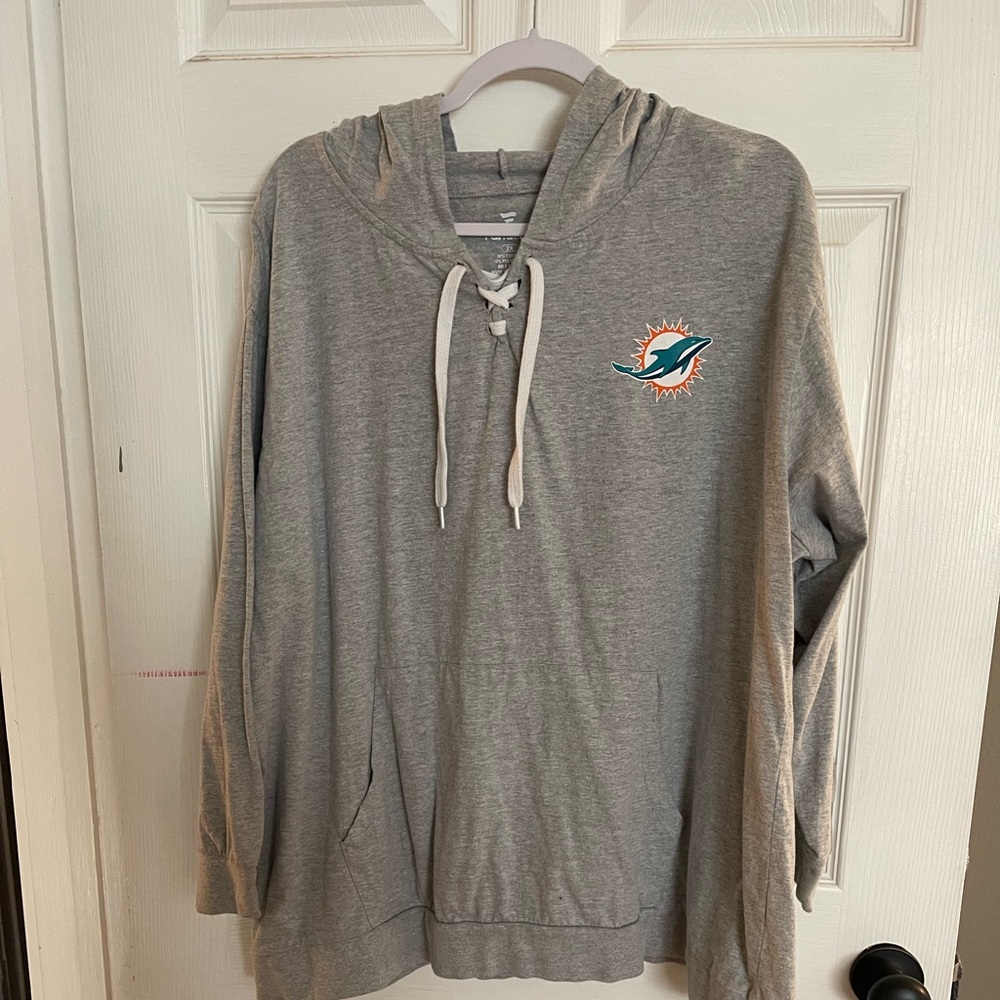 Miami Doplhin hooded top 2X